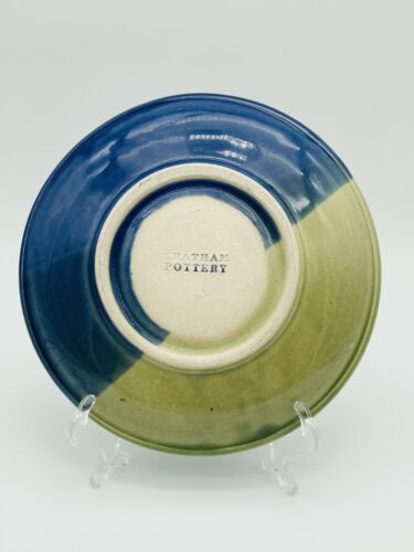 Chatham Keramik Steinzeug Erhöht 3D Meerjungfrau Teller 8,5" Blau Grün - Bild 6 von 10