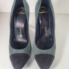 Dee Keller Pumps Stilettos Shoes Vero Cuoio Made In Italy Size 37