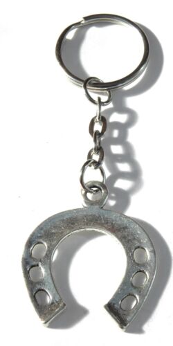 Horse shoe Key Ring Keyring Lucky Horseshoe Good Luck Wedding Farrier - Picture 1 of 3