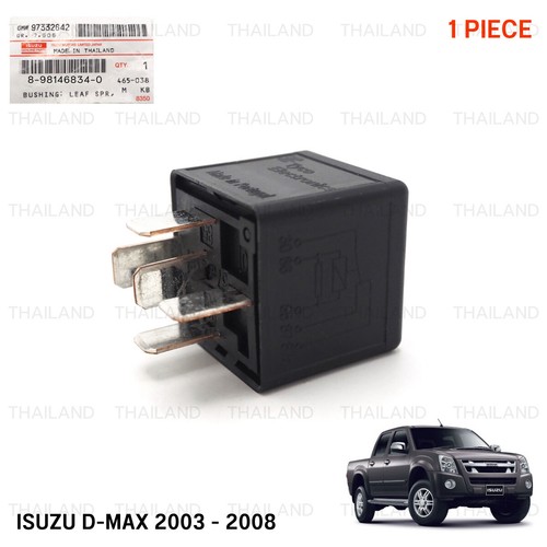 Fits Isuzu D-Max 4x4 2003 - '08 Relay 12V 5Legs Main Electronic 8-98146834-0 - Bild 2 von 10