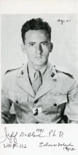 Jeff DeBlanc- Signed Photograph (WWII MOH Recipient)