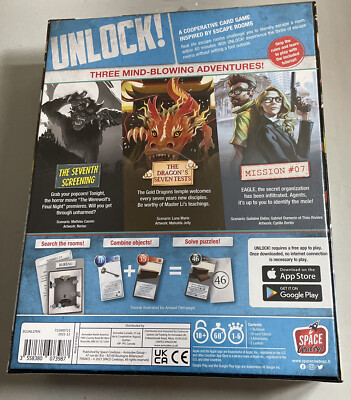 UNLOCK! Epic Adventures Card Game | eBay