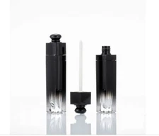 149 Pcs Luxury Lip Gloss Containers 5ml – Black Gradient Tubes with Wand