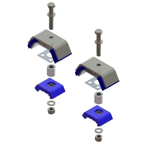 Kenworth T600 POLY Motor Mount Kit (REAR) SET OF TWO K066377 K06642