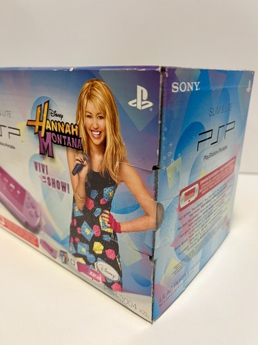 KONSOLE SONY PSP-3004 XZL LILA LILA + HANNA MONTANA NEU WERKSEITIG VERSIEGELT 2010 - Bild 9 von 13