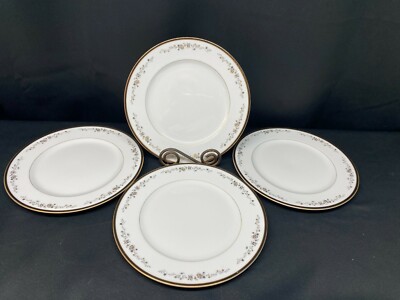 Sango ''BALMORAL'' Imperial Deluxe ~ Japan ~ Set of 4 ~ Dinner Plates ~ 10 1/2''