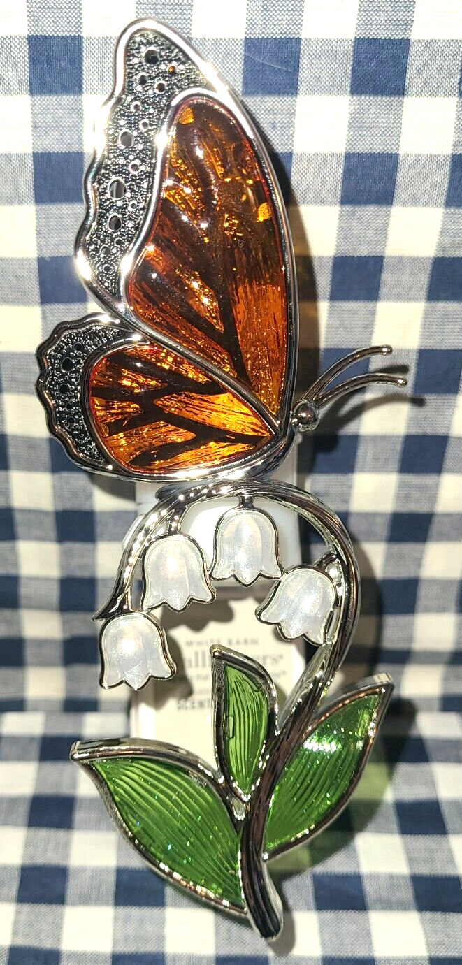 ALL NEW Blooming Butterfly SC Wallflower NIGHTLIGHT Plug-In Bath & Body Works