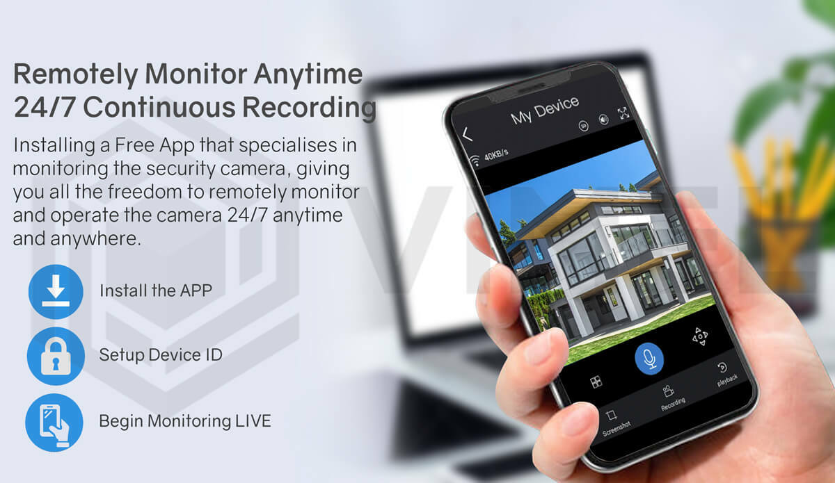 4G Security Camera 128GB Outdoor ZOOM 5X SIM card Construction