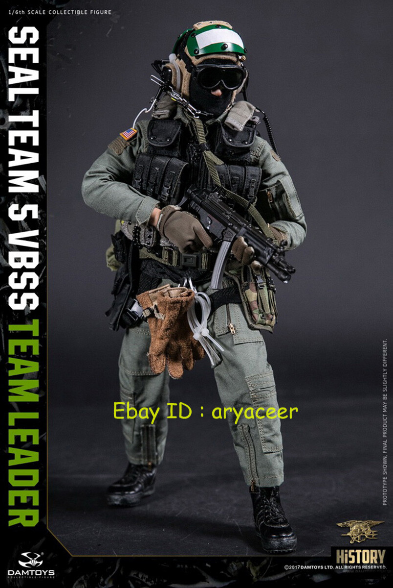 ミリタリー HOT TOYS SEAL Team5 VBSS TEAM LEADER DAMTOYS History 78045 1/6 Seal Team 5 VBSS Team Leader