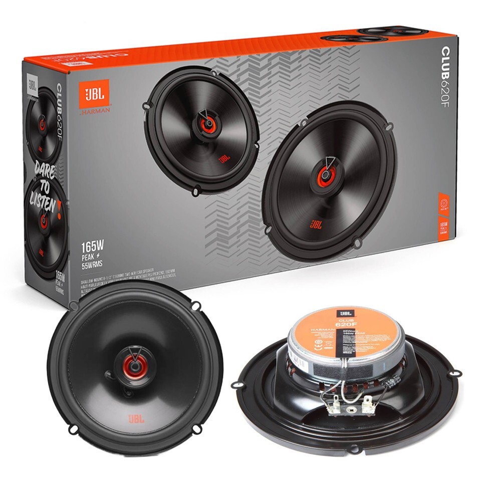 4Коаксиальные автомобильные динамики JBL 65 и 4-канальный усилитель класса D мощностью 1600 Вт