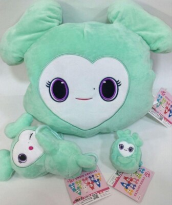 TWICE GIGO Set 3 MIVELY MINA lovely Plush cushion & Backpack TWICE GIGO Set 3 MIVELY MINA lovely Plush cushion & Backpack