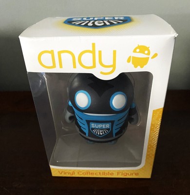 RARE New in Box Google Android Collectible Figure Super Intern Andy Dead Zebra