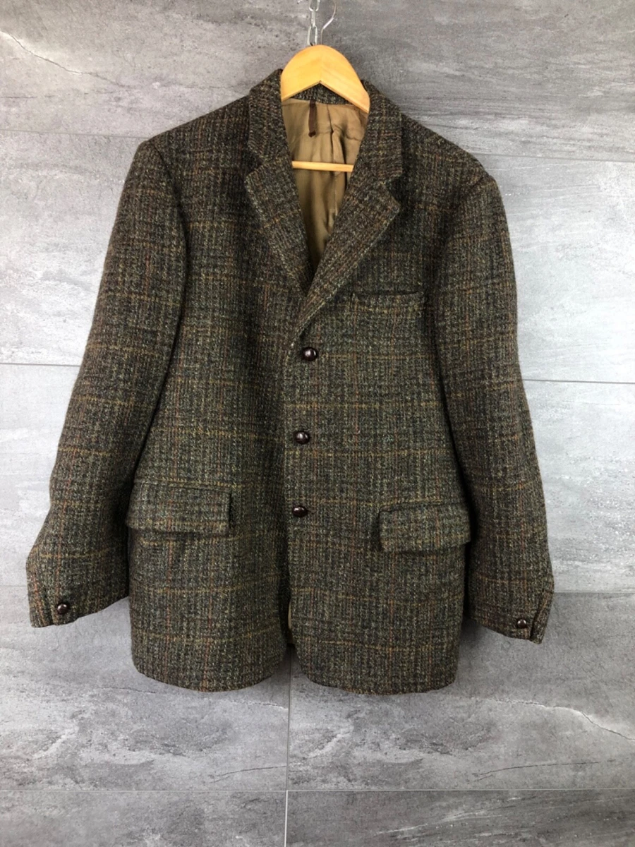 Mens Vintage Harris Tweed Dunn & Co Blazer Jacket size M
