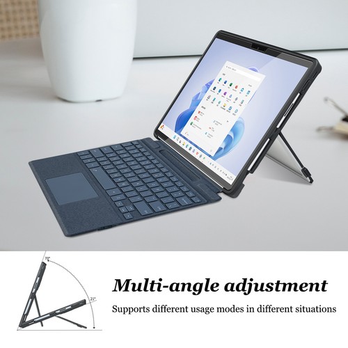 Rugged Case for Microsoft Surface Pro 8/9/10/11 13-Inch All-in-one Rugged Cases - Afbeelding 4 van 24