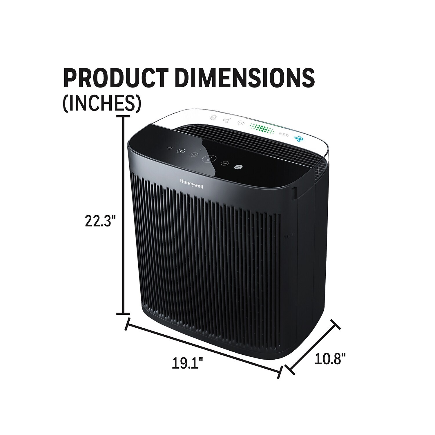 Honeywell InSight Energy Star HEPA Console Air Purifier Black (HPA5300B