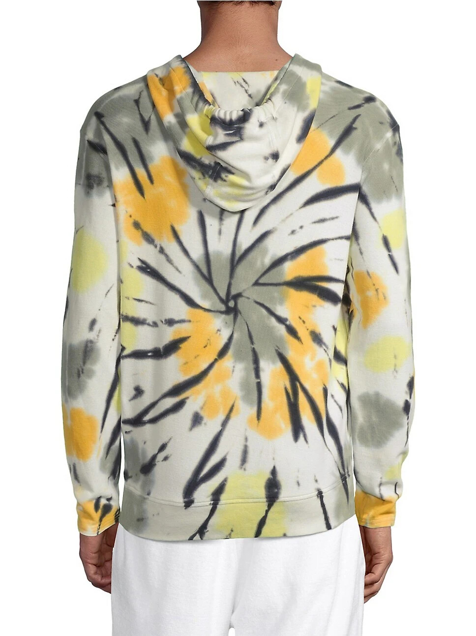ATM Anthony Thomas Melillo L120305 Mens Mango Combo Piqué Hoodie Size S ...