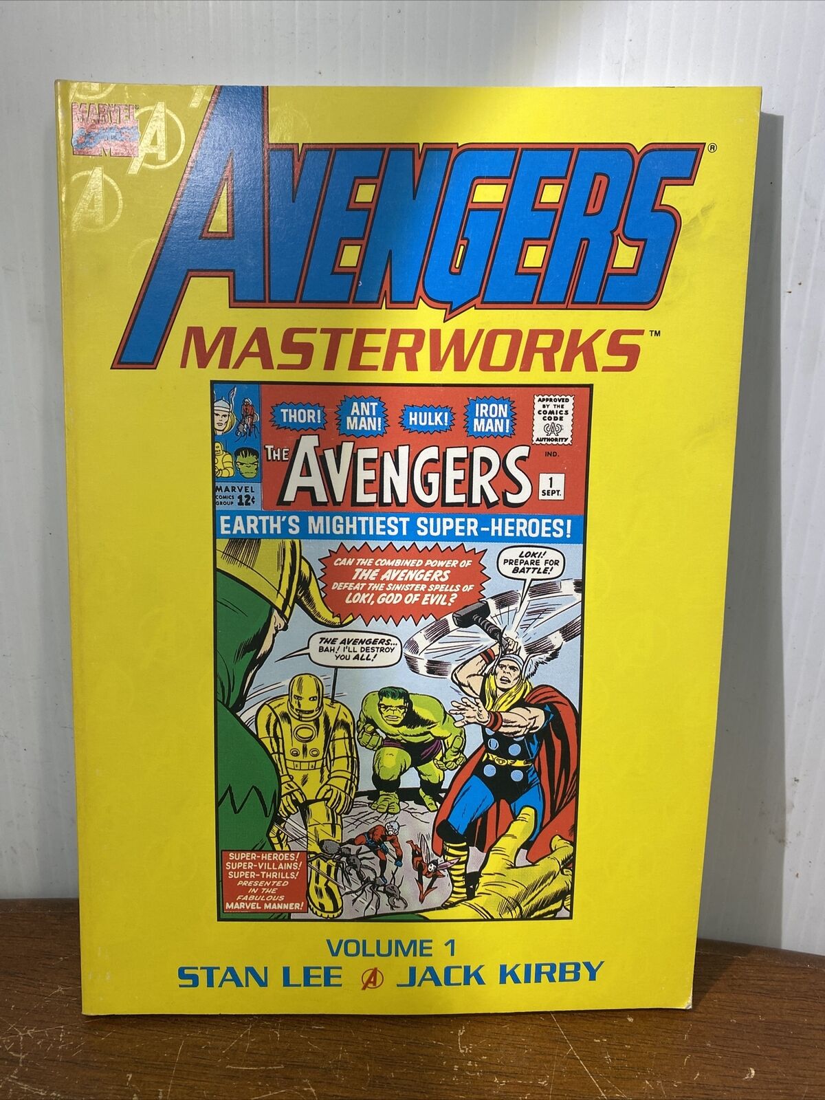 AVENGERS MASTERWORKS (AVENGERS NO 1-5) By Stan Lee 1993