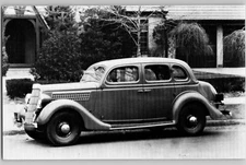 1935 Delux V-8 Fordor Sedan Audio Visual Designs Postcard