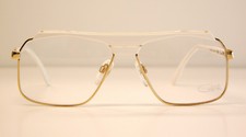 Cazal Vintage Eyeglasses - New Old Stock - Model 730- Col. 180 - Gold  White