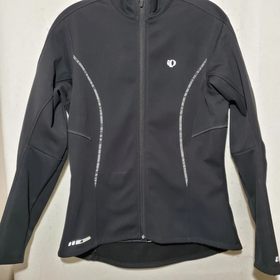 Chaqueta Pearl Izumi para mujer grande negra Softshell Pro Series cremallera completa IQ polar  Foto 4 de 4