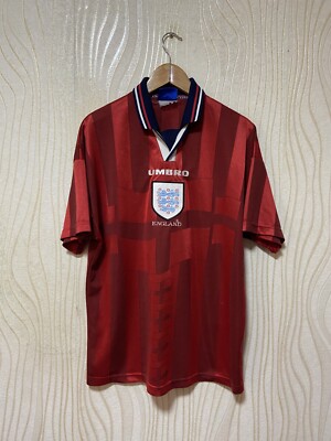 ENGLAND 1997 1998 1999 AWAY FOOTBALL SHIRT SOCCER JERSEY