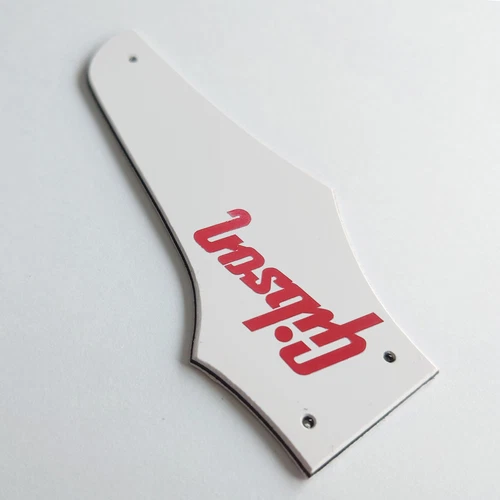 Right-hand Guitar Truss Rod Cover Pickguard with Logo for Gibson Firebird Guitar