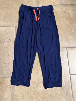 Esprit Mädchenhose Blau 3/4 lang Freizeithose Jogginghose Haremshose