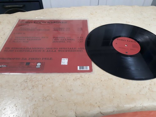PIERO PELU' TORO LOCO remixed by EIFFEL 65 - 12" MAXI SINGLE LP VINILE - 第 3/5 張圖片