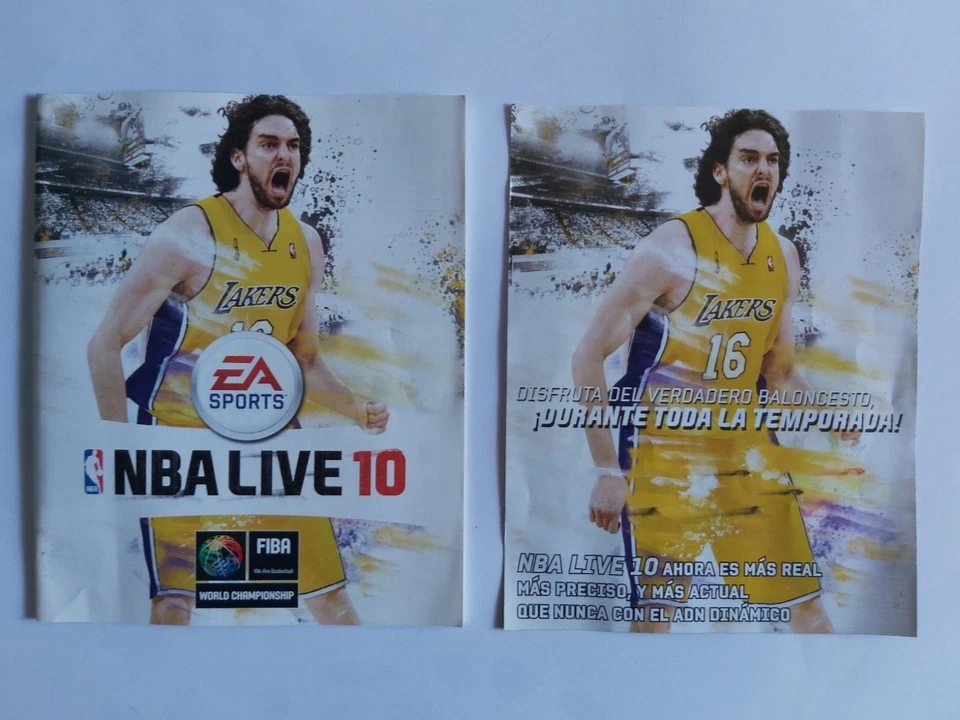 NBA LIVE 1O PS3 PAU GASOL PLAYSTATION3 AM, foto 4 de 5