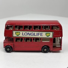 Vintage Lesney Matchbox Series Routemaster Red Bus BP LONGLIFE #5