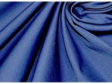 TWILL FABRIC 100% COTTON MADE IN USA COLOR MID BLUE 7.5 OZS 58" WIDE BY YARD