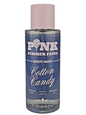 VICTORIA  S SECRET PINK COTTON CANDY FRAGRANCE BODY MIST SPRAY SPLASH 8.4 oz NEW