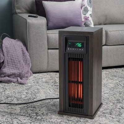 Member's Mark HT1216 23 inch Infrared Tower Heater with Remote Control -  Dark Walnut for sale online | eBay