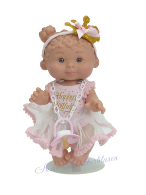 Marina & Pau Nenotes Spielpuppe Happy Birthday mit Vanilleduft, 26 cm Babypuppe