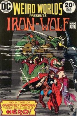 Weird Worlds (1972) #   8 (6.0-FN) Howard Chaykin cover, 1st FULL Ironwolf 1973