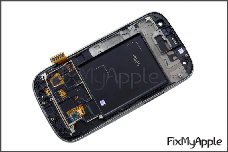 Samsung Galaxy S III S3 4G i9305 White LCD Touch Screen Digitizer Frame Assembly Foto 3 de 4