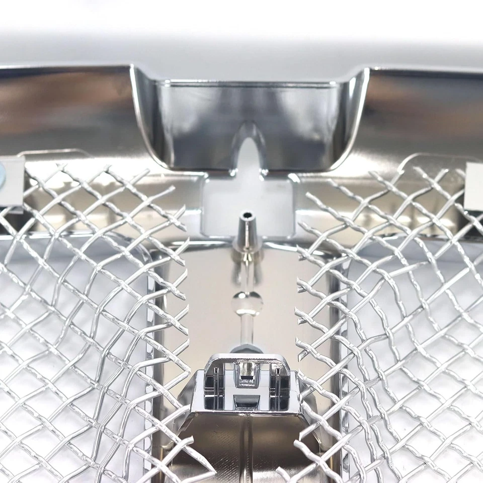 For Kenworth T660 2008-2019 New Chrome Front Grille with Bug Screen Net Part - Image 3 of 4