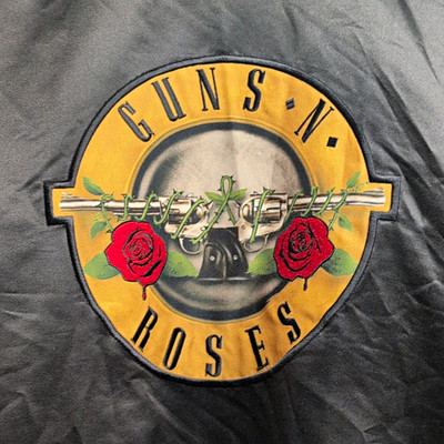 Guns N' Roses Jacke ''Not In This Live Time Tour''  Vorne Bild Zeigt Den Rücken