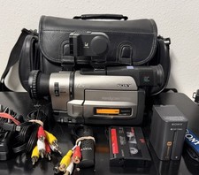 Sony Handycam CCD-TRV95 Hi8 w/Nightshot Ghost Hunting Infared TESTED WORKING BT