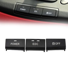 3pcs Center Console Switch Button Cap For BMW E90 E92 E93 For-M361317841136