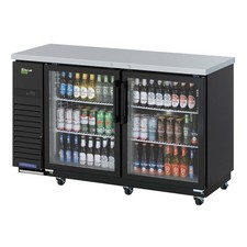 Turbo Air TBB2460SGDN 60 in Super Deluxe Narrow Back Bar Cooler
