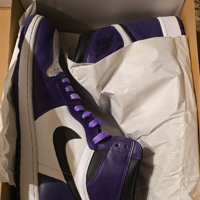 Nike Air Jordan 1 Retro High OG Court Purple 2.0 555088-500 Purple/Black/White