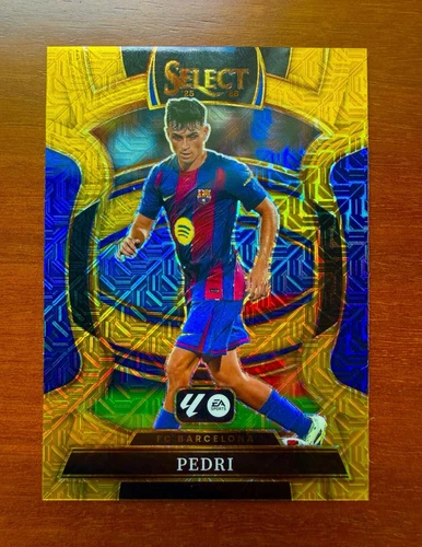 Panini Select La Liga 2025-26 Pedri FC Barcelona Terrace Parallel #4 /10