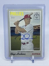 2020 Topps Transcendent VIP Party 2019 Heritage Rhys Hoskins Auto #ROA-RH 3/3