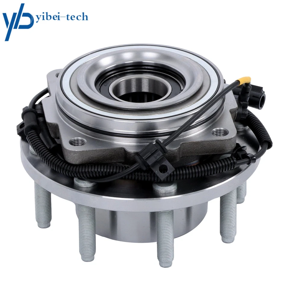 2PCS Front Wheel Bearing Hub Assembly For Ford F-250 F-350 SD 4×4 (HD DESIGN) Foto 4 de 4