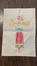NEW Summer Garden Flag 12x18 Inch Doubled Sided Watermelon Popsicle