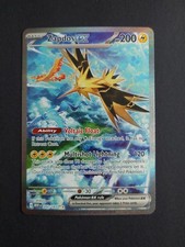 Zapdos ex Special Illustration Rare Holo SV: Scarlet & Violet 151 202/165 NM