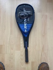 Dunlop Black Max Premium Graphite Composite Oversize Squash Racket + Cover