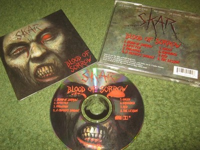 Skar - Blood Of Sorrow (cd) cleveland ohio usa private indy metal