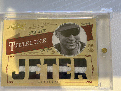 2012 Playoff Prime Cuts Timeline DEREK JETER Prime Patch 2/5